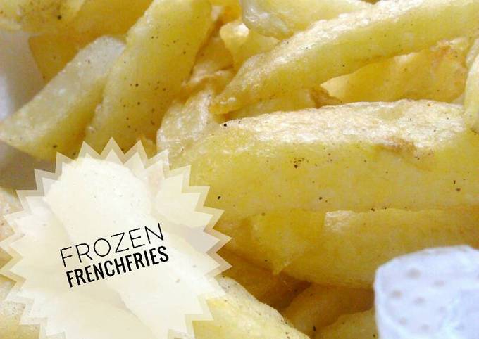 Frozen frenchfries (kentang goreng mcd) foto resep utama