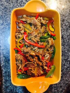 Foto resep Rainbow Beef Teriyaki
