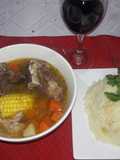 Sancocho de tres carnes.🍽🍜