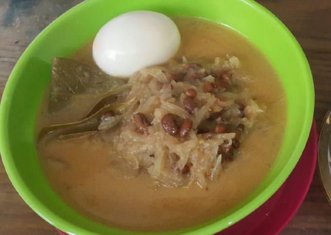 Lodeh Labu Siam dan Kacang Merah