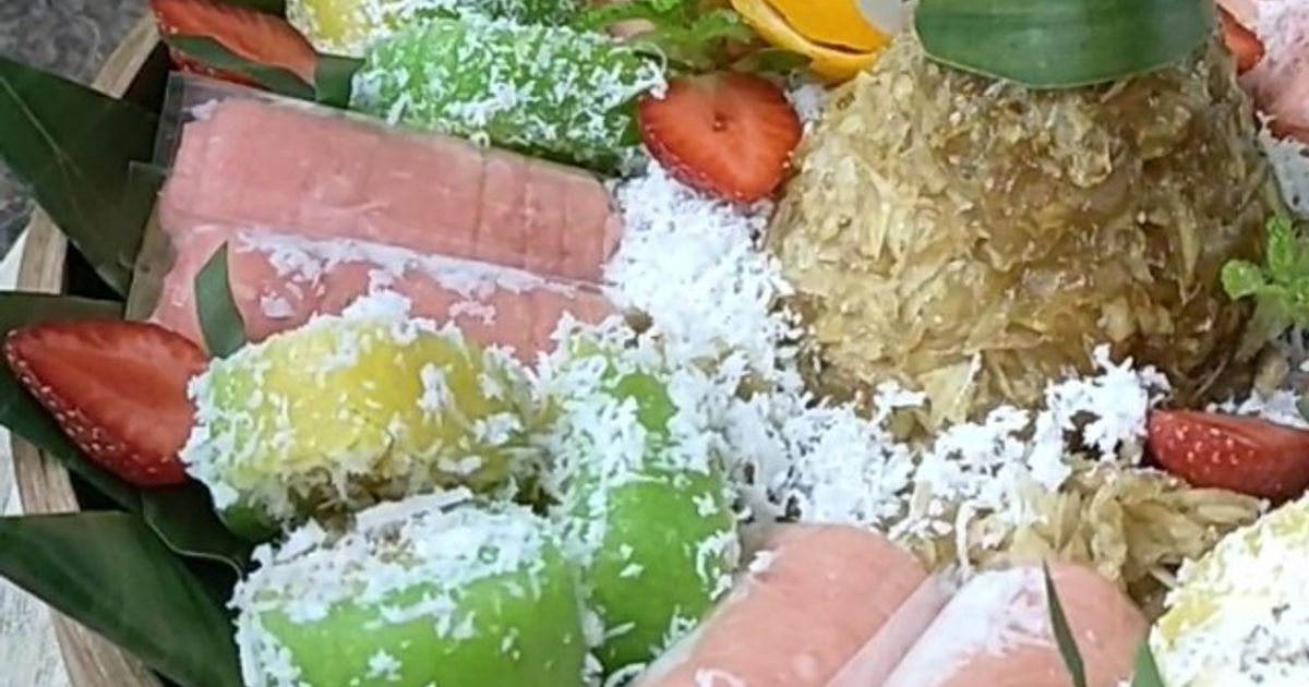 Sawut Gula Merah (Tumpeng Ultah olahan singkong) (895)