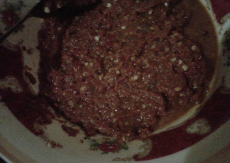 Resep masakan Sambal Belacan | Resep Bumbu Sambal Belacan Yang Sempurna