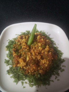 A picture of Paneer bhurji.