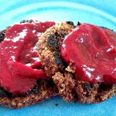Una foto de Tortitas dulces al sartén de quinoa Sin azúcar ni gluten