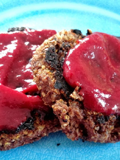 Una foto de Tortitas dulces al sartén de quinoa Sin azúcar ni gluten