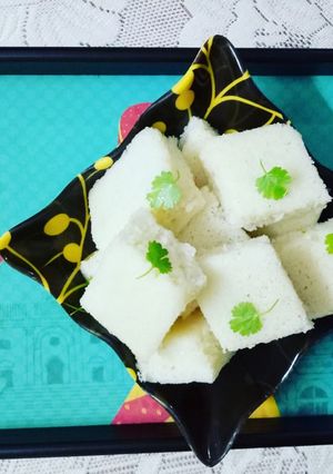 A picture of Oil-free Dhokla.