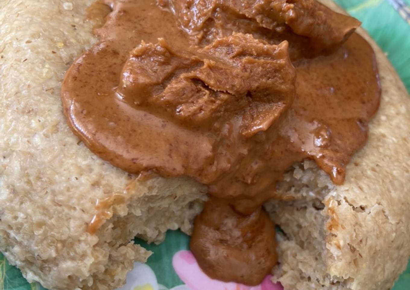 Fondant au spéculos (bowl cake) au microonde