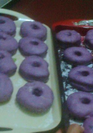 Foto resep Donat ubi ungu
