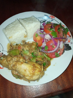 A picture of Wet fry Lemon chicken.