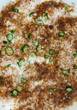 A picture of Spicy Dahi Baray.