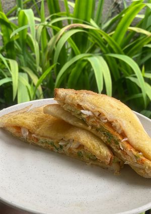 Foto resep Korean Street Egg Toast