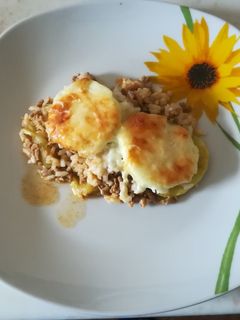 Rakott cukkini egyszerűen recept fotója