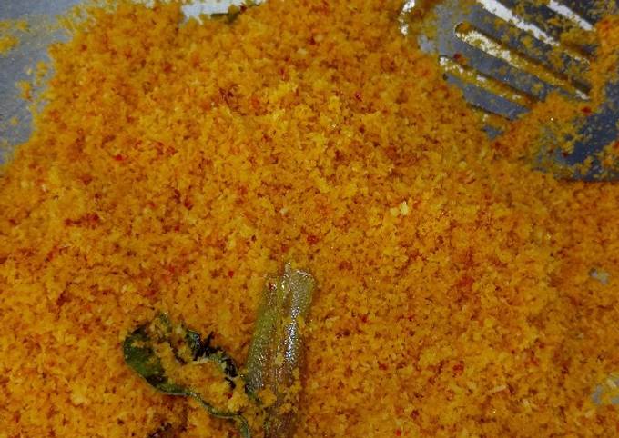 Resep Serundeng Kelapa Pedas, Menggugah Selera