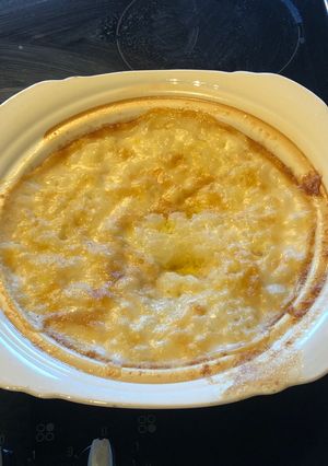 A picture of Coconut rice pudding.
