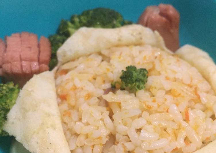 Cara Gampang Menyiapkan Nasi Goreng Wortel (Bekal Anak) yang Sempurna