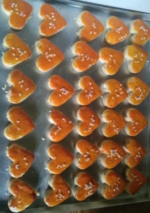 Foto resep Kue kacang wijen