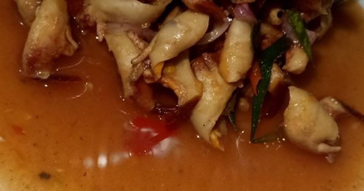 Resep Kerang racci saus asam jawa oleh De Enha - Cookpad