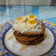 Pancake oatmeal pisang coklat