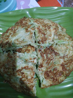 Foto resep Omelette labu siam / dadar telur labu siam