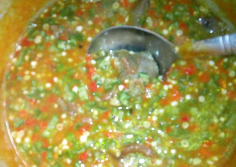 How to Prepare Super Quick Homemade Okro soup