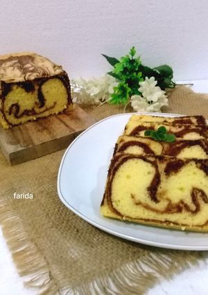 Foto resep Bolu Marmer 3 Telur Lembuut (metode all in one)
