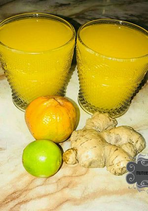 A picture of Tangerine drink.