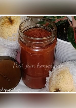 Foto resep Pear jam homemade easy to made