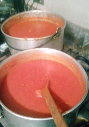 Una foto de Salsa de Tomate Casera