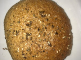 Pan de hamburguesa con harina integral y harina salvado