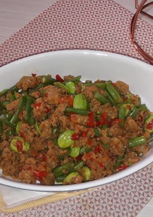 Foto resep Tumis buncis oncom