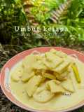 Umbut kelapa (masak lemak berempah)