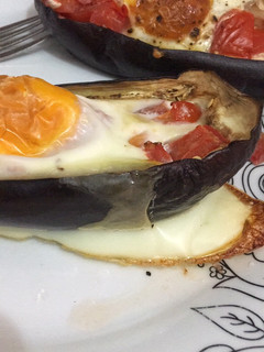 Una foto de Berenjenas rellenas