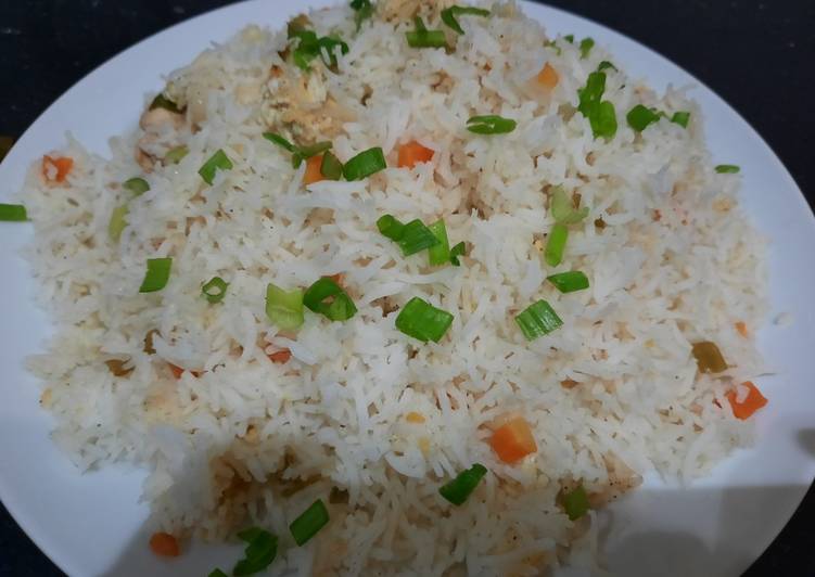 Egg vegetable fried rice