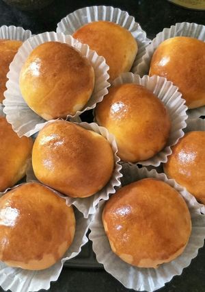 Hình của món Bánh mì nhân mứt dứa.