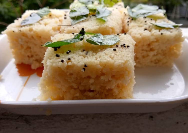 Recipe of Perfect Rava Dhokla