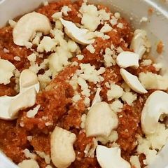 A picture of Gajar ka halwa.