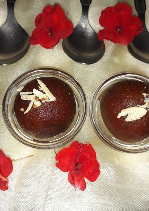 A picture of Gulab Jamun (Traditional Recipe).