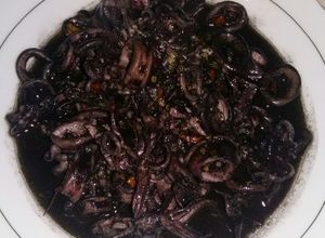 Foto resep Tumis Cumi Tinta Hitam