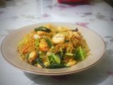 Tumis Bihun Udang
