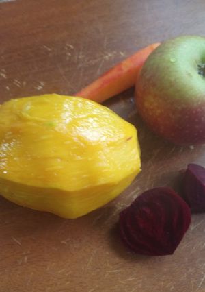 A picture of Beetroots salsa.