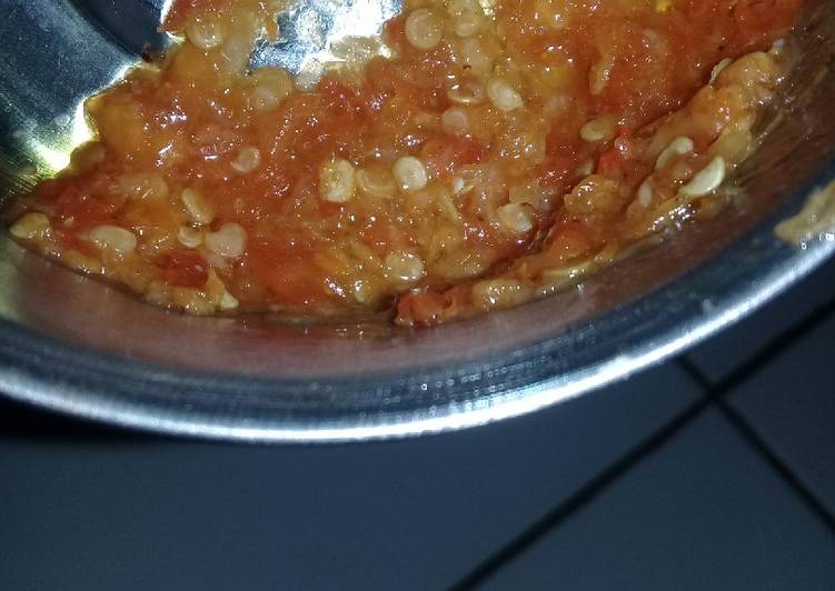 Resep Sambal korek bunda hanum, Sempurna