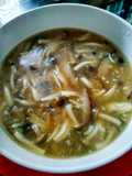 Sup jamur shimeji&haisom(kuah kental)