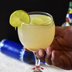 A picture of Litchi Ginger Cocktail Cooler.