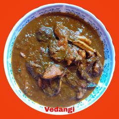 A picture of Palak Chicken.