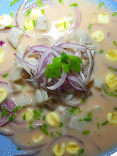 Una foto de Ceviche peruano