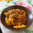 Mezzelune zucca ricotta e tartufo saltate con zucca e porcini