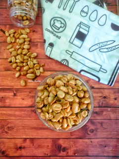 Foto resep 586. Kacang Bawang Daun Jeruk Renyah Tanpa Santan