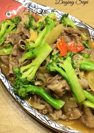 Foto resep Cah Brokoli Daging Sapi 🥦🥩