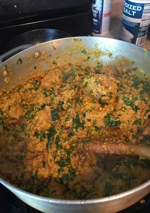 A picture of Egusi Soup.