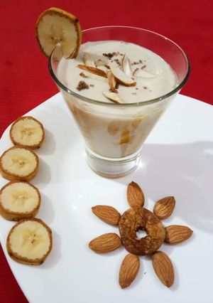 A picture of Banana fig Smoothie.